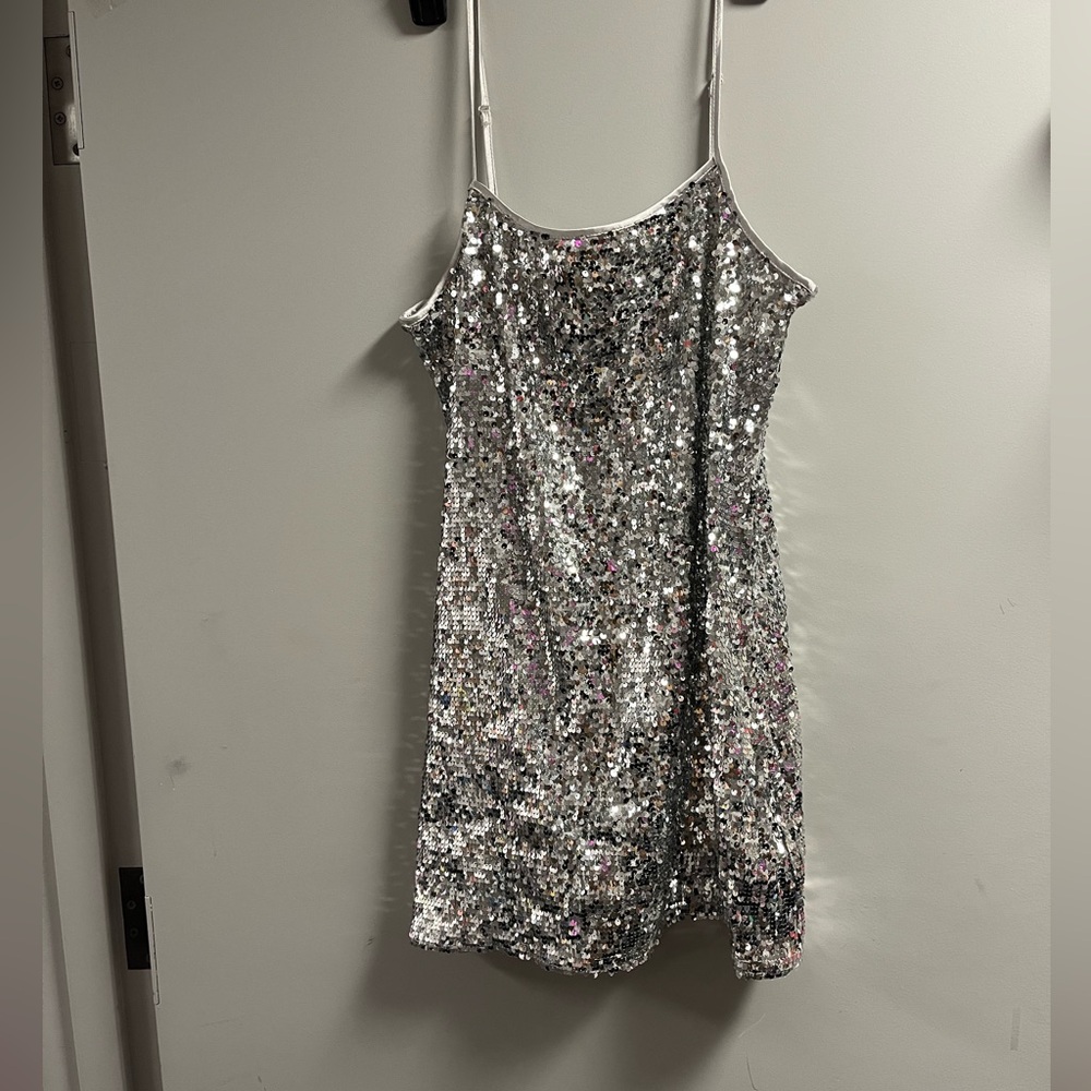 Sequin mini dress